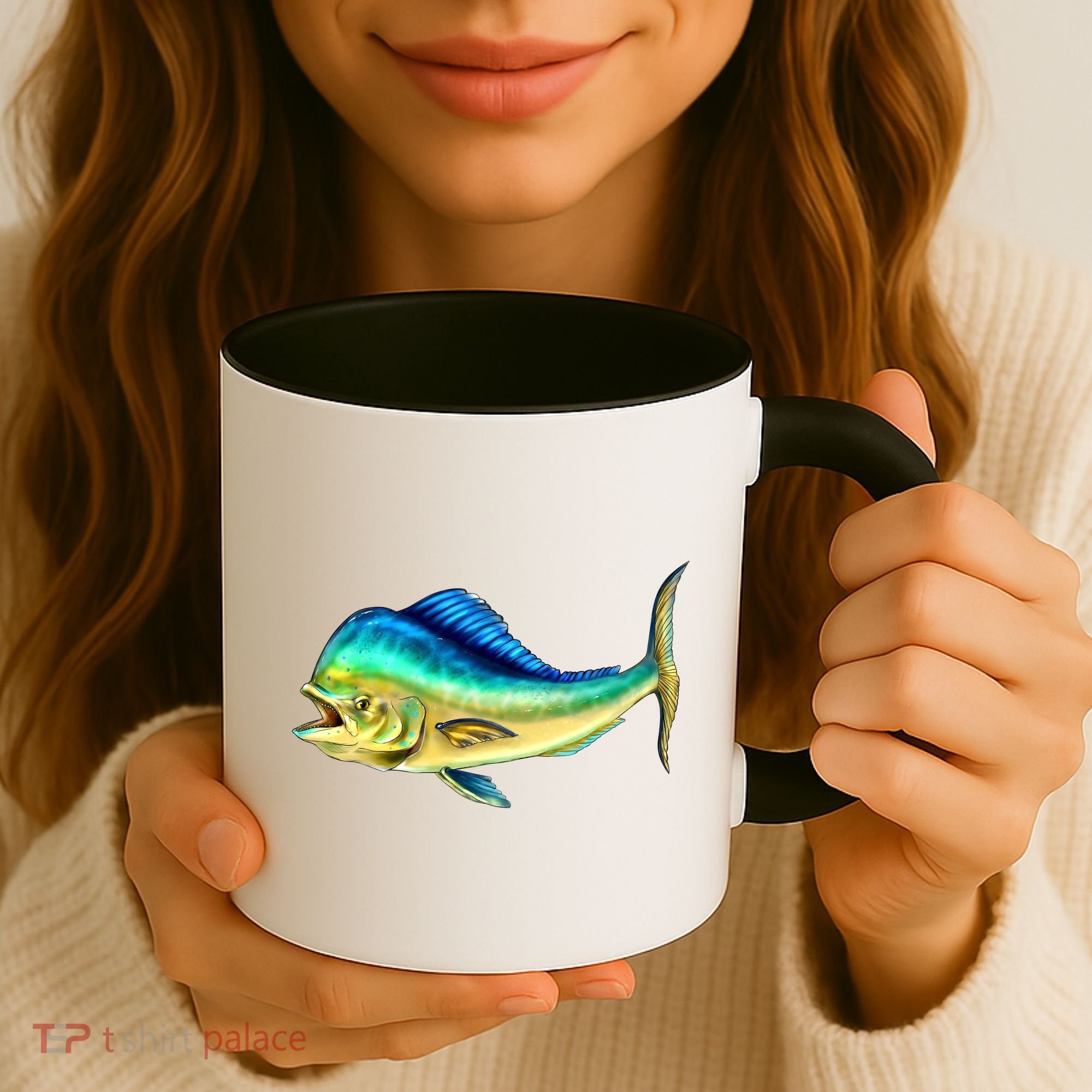 Mahi Mahi Side View Coffee Mug