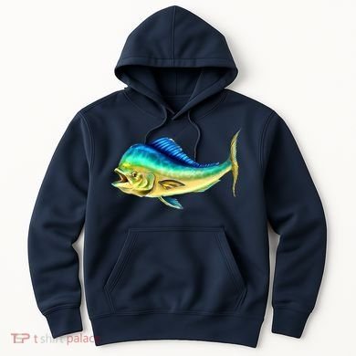 Mahi Mahi Side View Hoodie