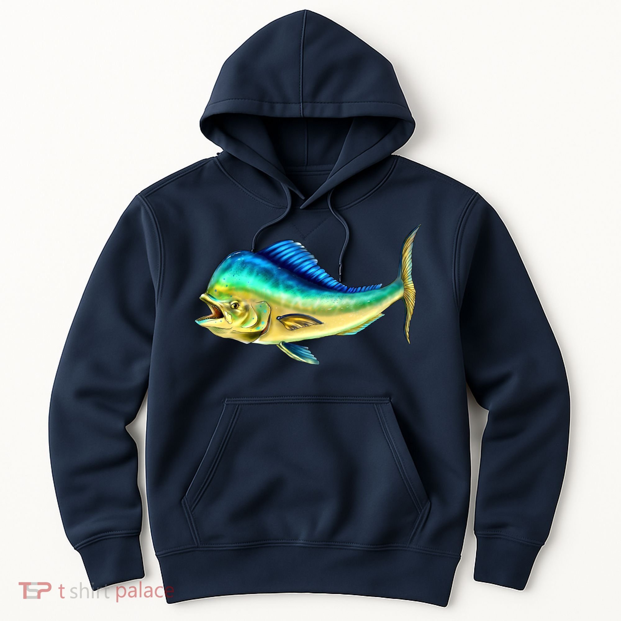 Mahi Mahi Side View Hoodie