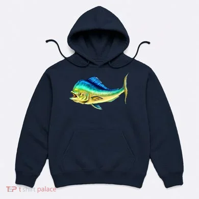 Mahi Mahi Side View Hoodie
