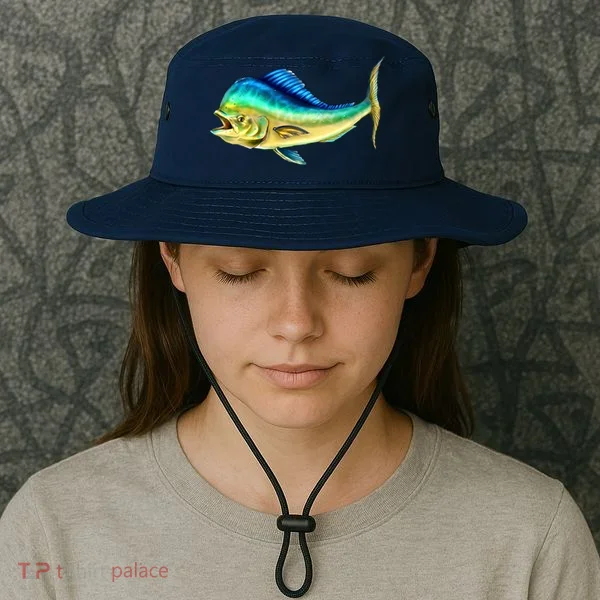 Mahi Mahi Side View Bucket Hat