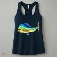 Mahi Mahi Side View Women's Tank Top thumb 3