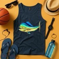 Mahi Mahi Side View Tank Top thumb 4