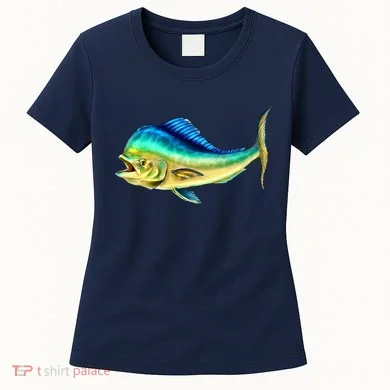 Mahi Mahi Side View Women's T-Shirt