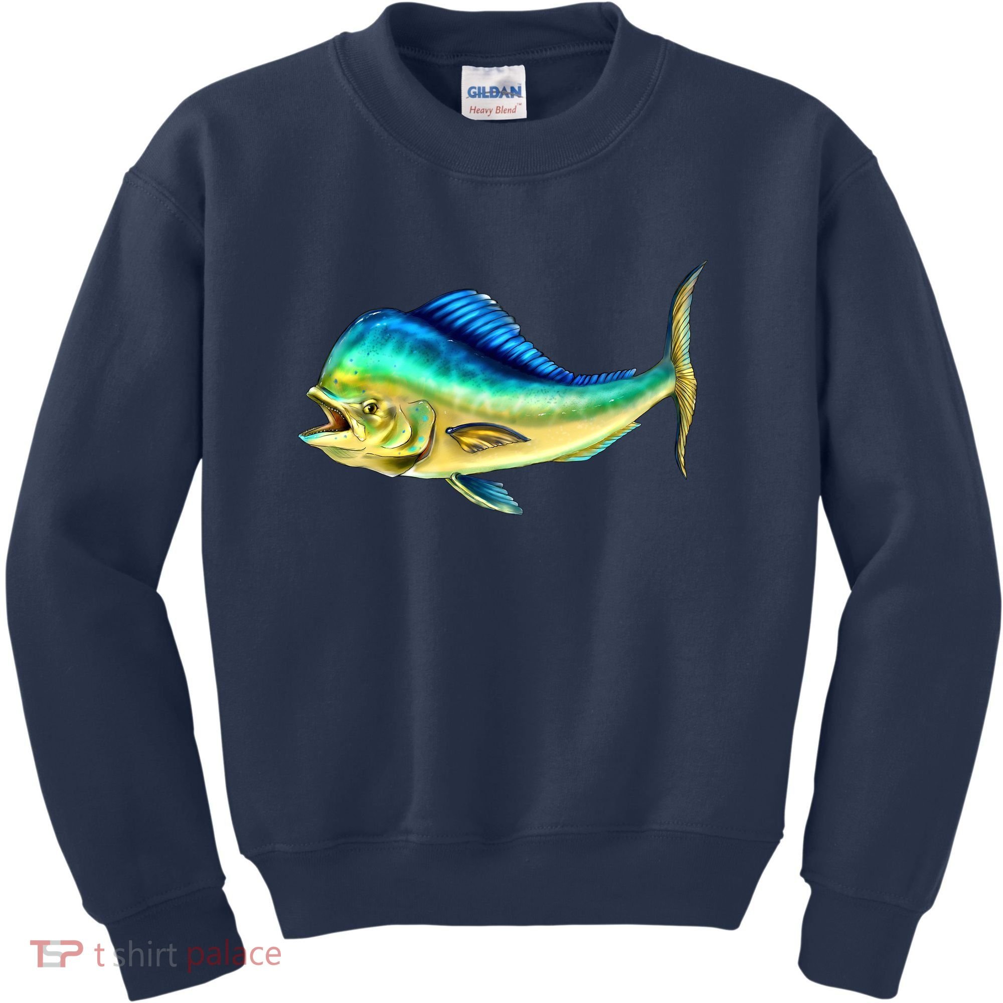 Mahi Mahi Side View Kids Sweatshirt