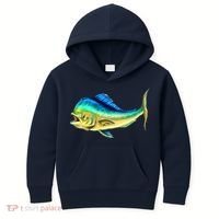 Mahi Mahi Side View Kids Hoodie thumb 0