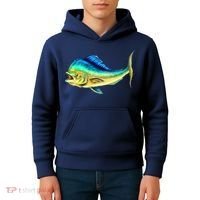 Mahi Mahi Side View Kids Hoodie thumb 4