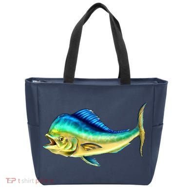 Mahi Mahi Side View Tote Bag