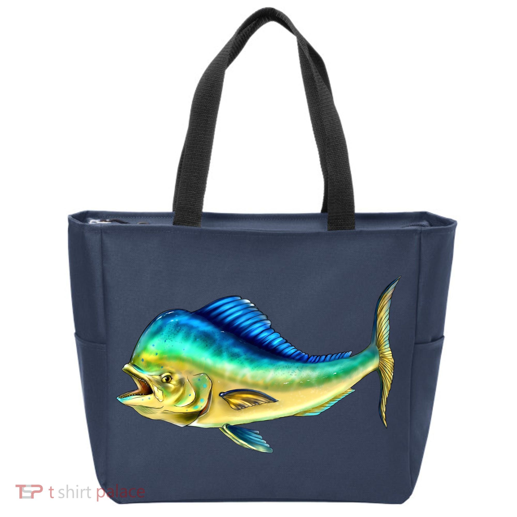 Mahi Mahi Side View Tote Bag