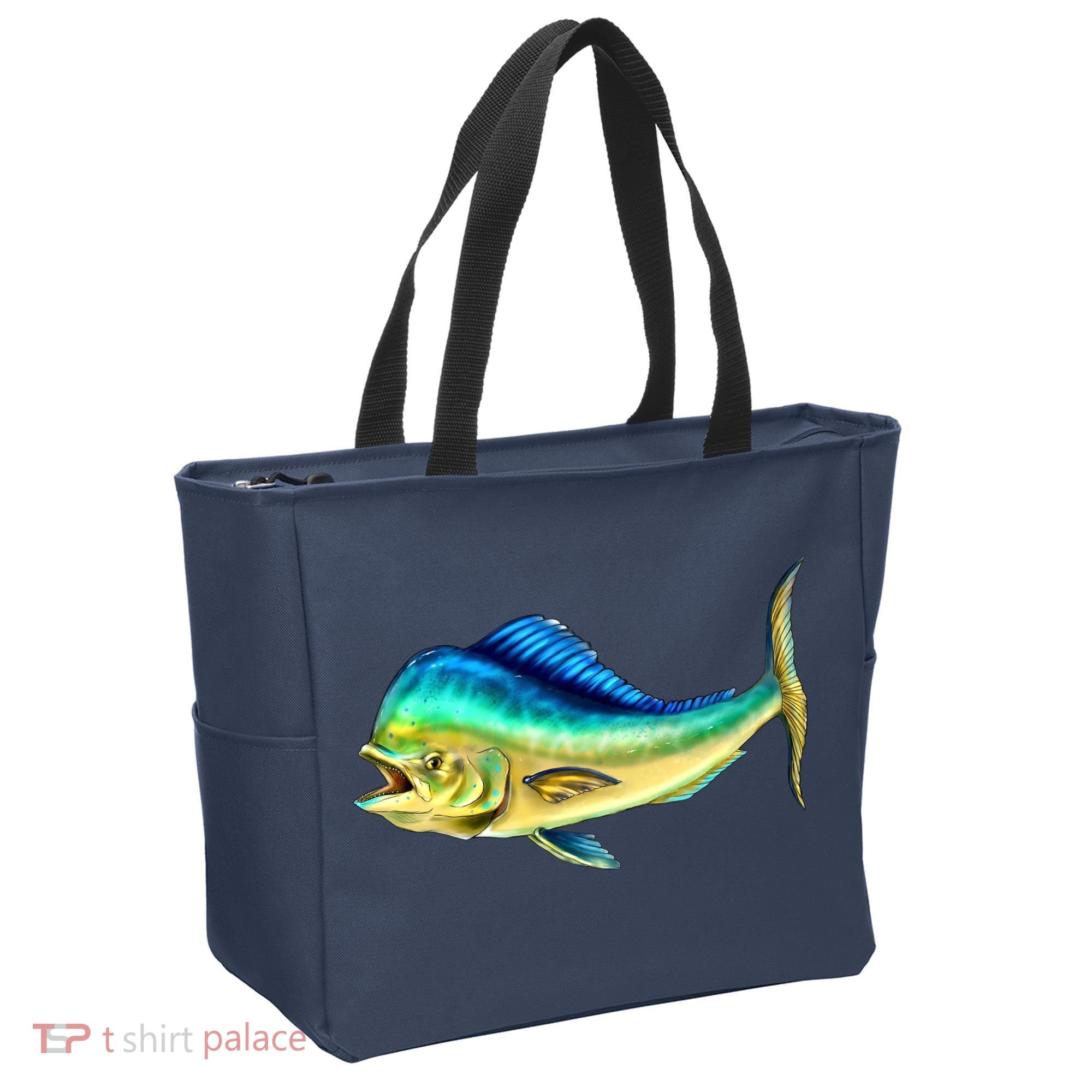 Mahi Mahi Side View Tote Bag