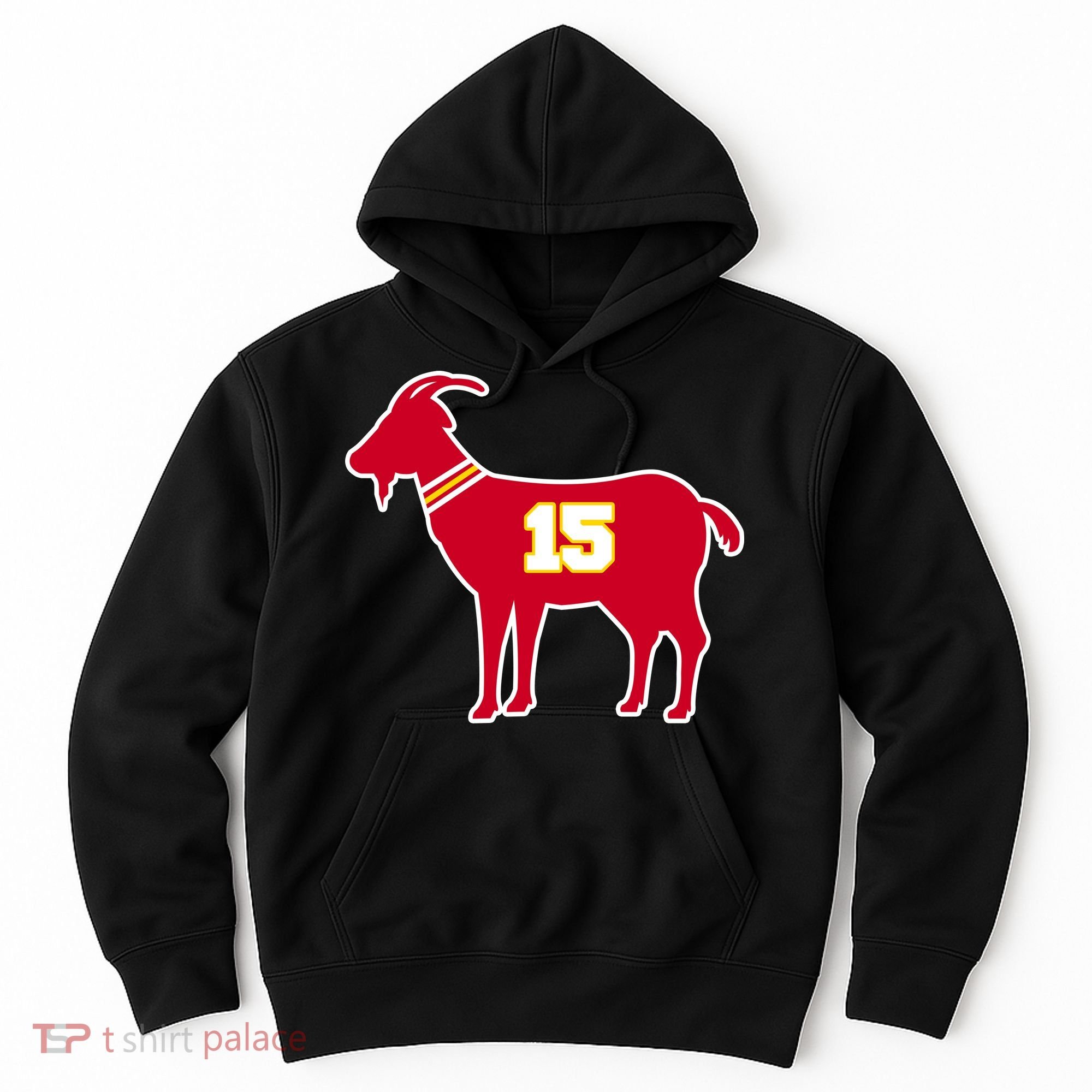 Mahomes Goat G.O.A.T Football Fan Hoodie