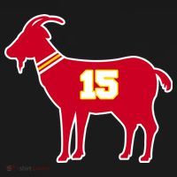 Mahomes Goat G.O.A.T Football Fan Ornament thumb 1