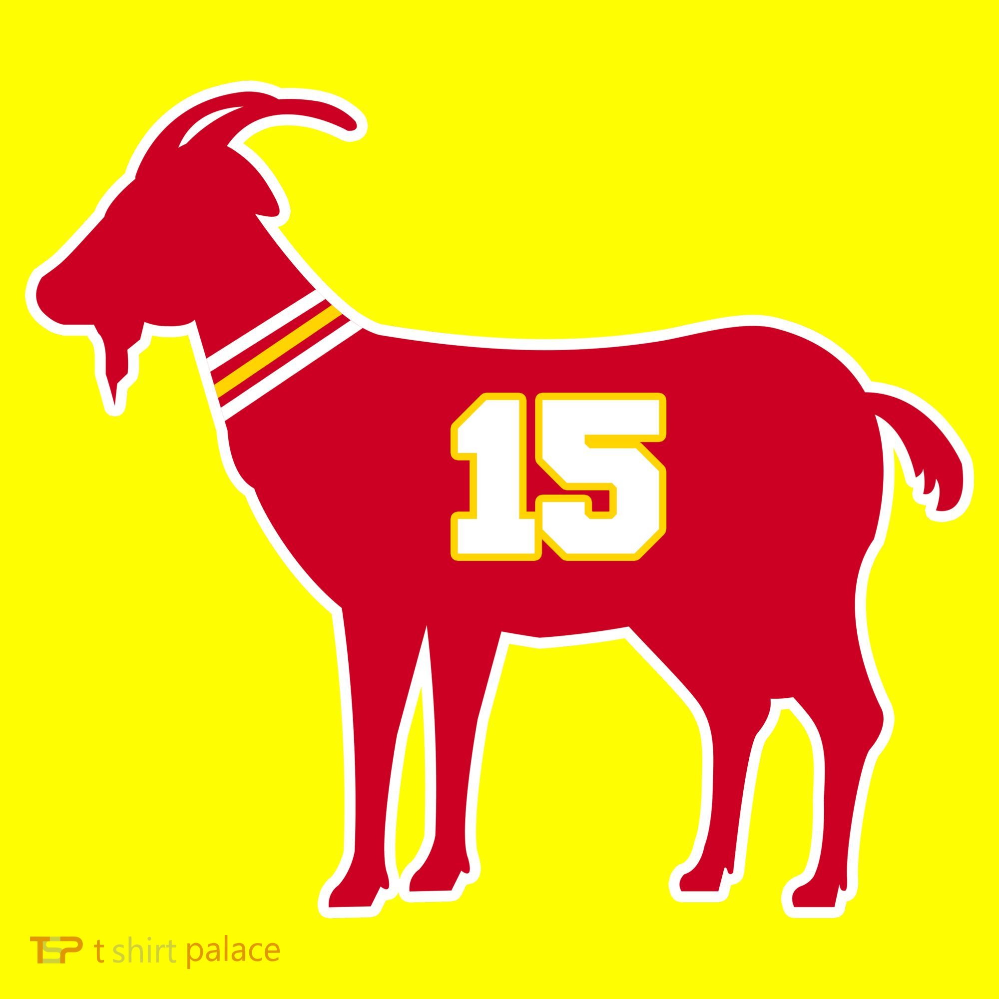Mahomes Goat G.O.A.T Football Fan Long Sleeve Shirt