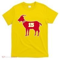 Mahomes Goat G.O.A.T Football Fan T-Shirt thumb 0