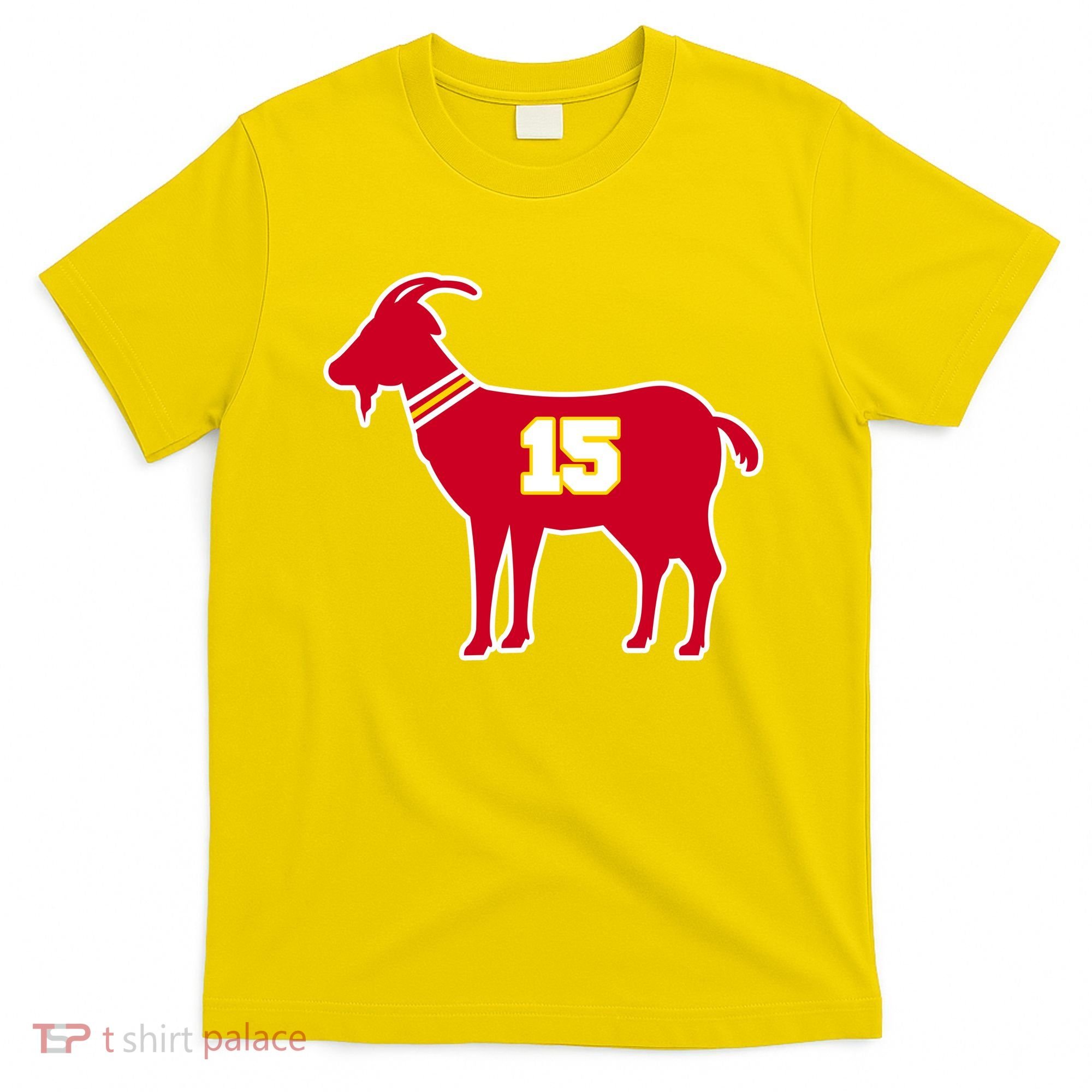 Mahomes Goat G.O.A.T Football Fan T-Shirt