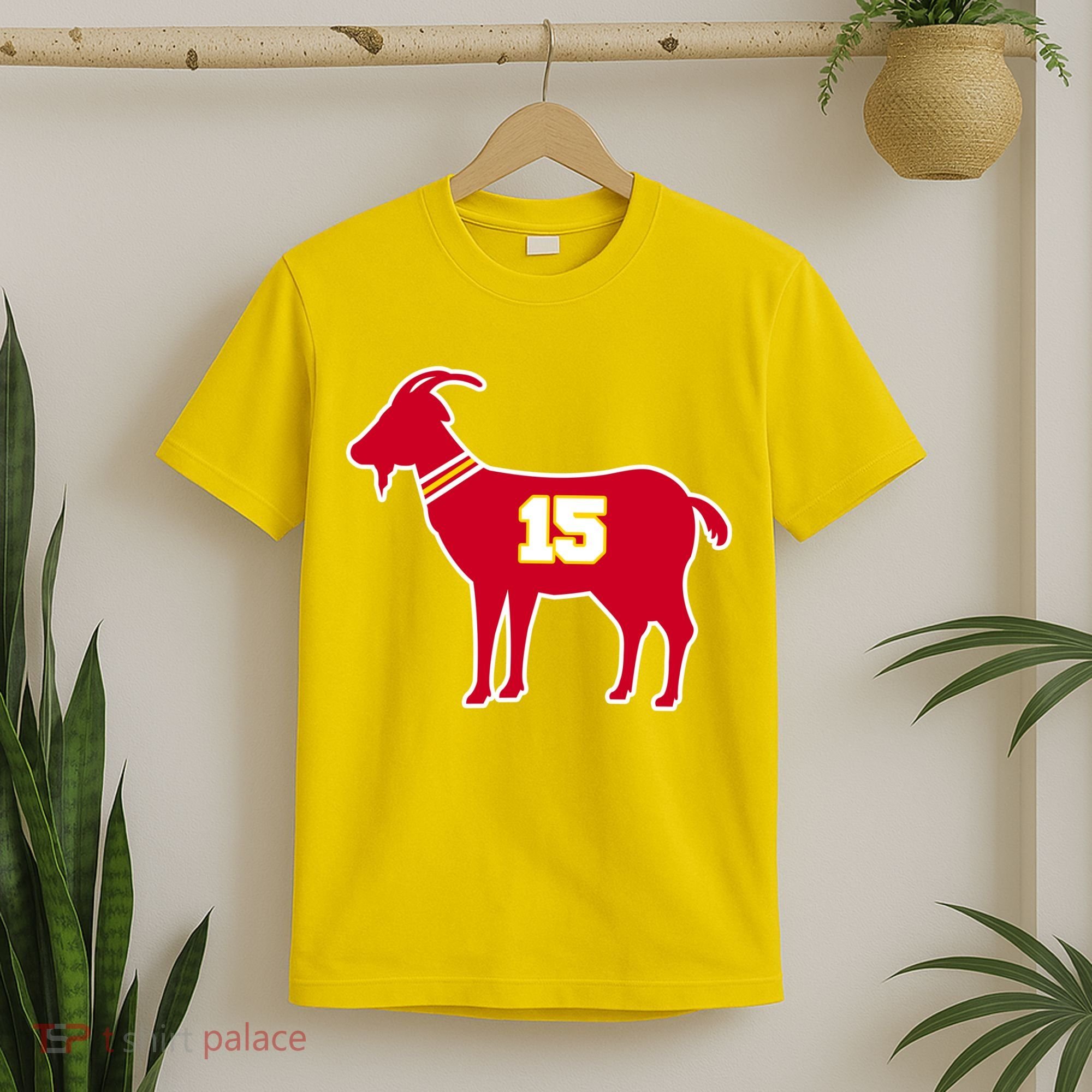 Mahomes Goat G.O.A.T Football Fan T-Shirt