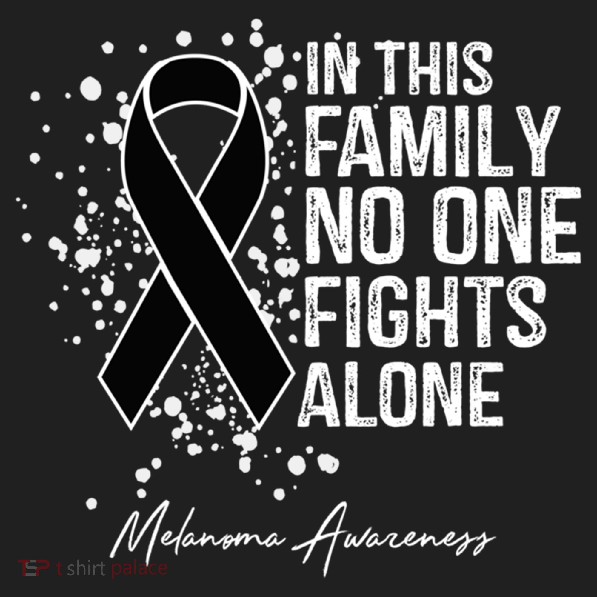 Melanoma Awareness In This Family No One Fights Alone Cute Gift Hat