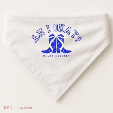 Moroney Am I Okay USA-Made Doggie Bandana