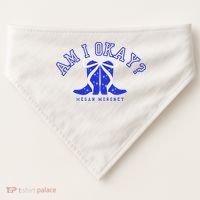 Moroney Am I Okay USA-Made Doggie Bandana thumb 0