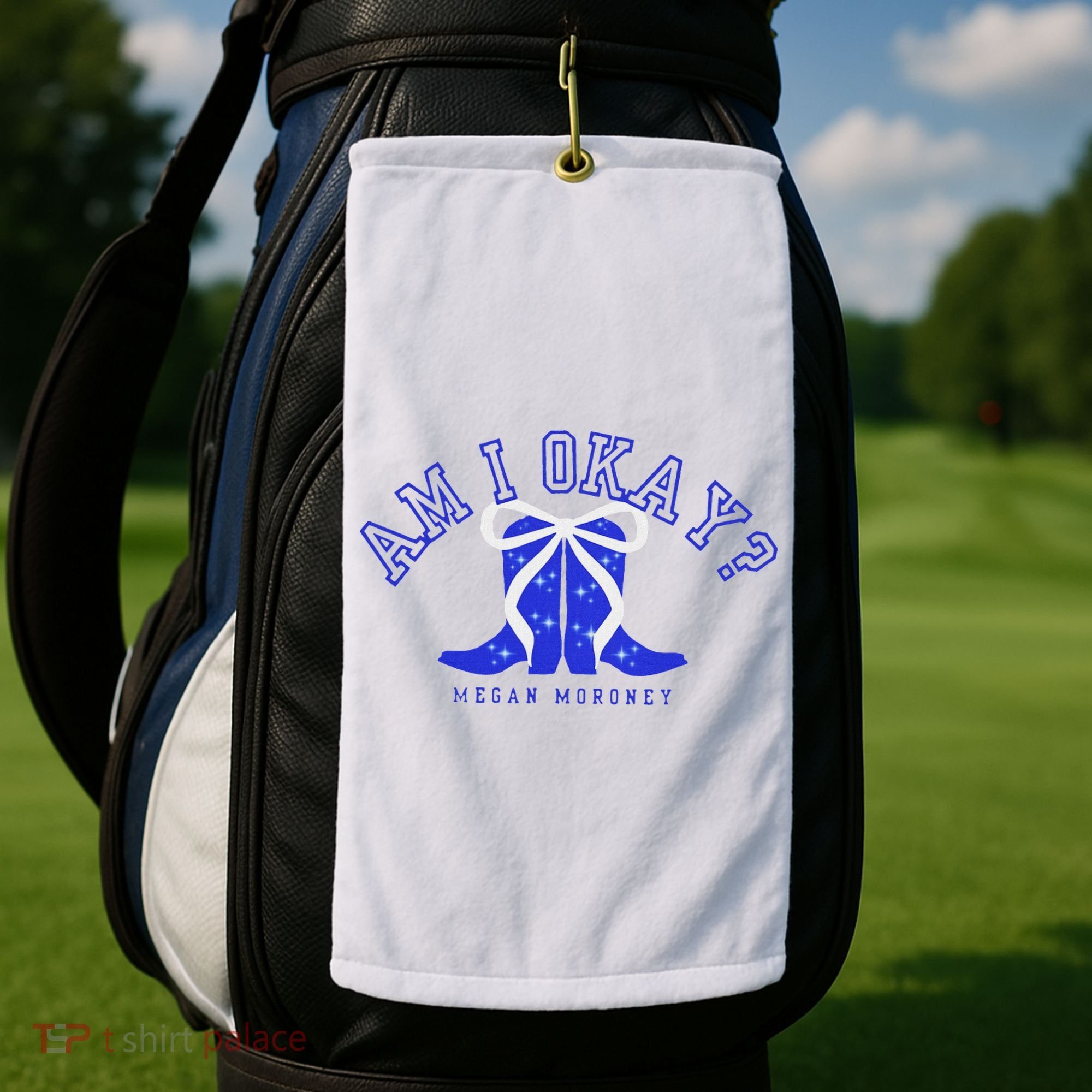 Moroney Am I Okay Golf Towel