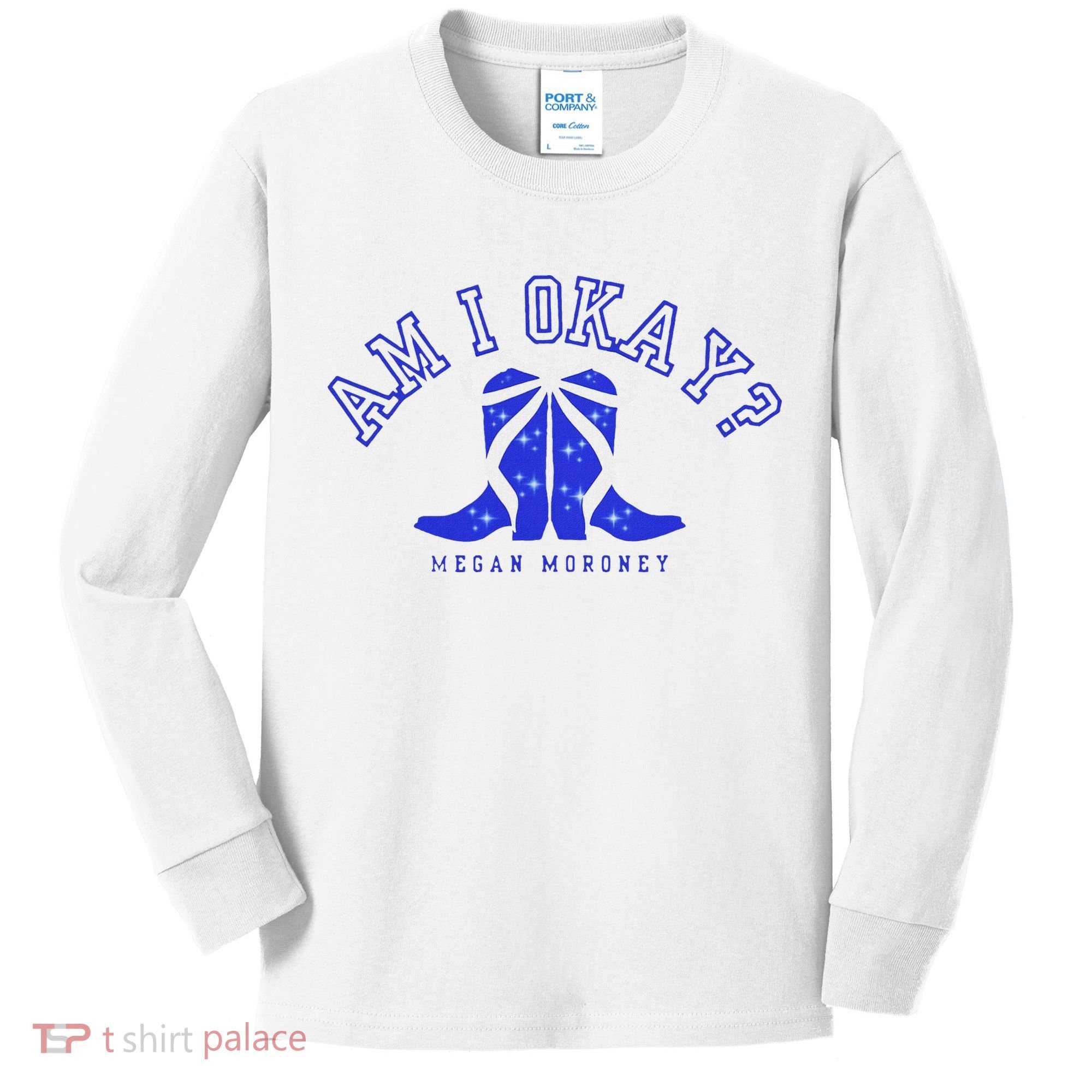 Moroney Am I Okay Kids Long Sleeve Shirt
