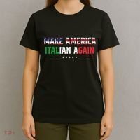 Make America Italian Again Funny Usa Patriotic Party T-Shirt thumb 4