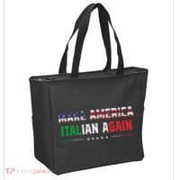 Make America Italian Again Funny Usa Patriotic Party Tote Bag thumb 2