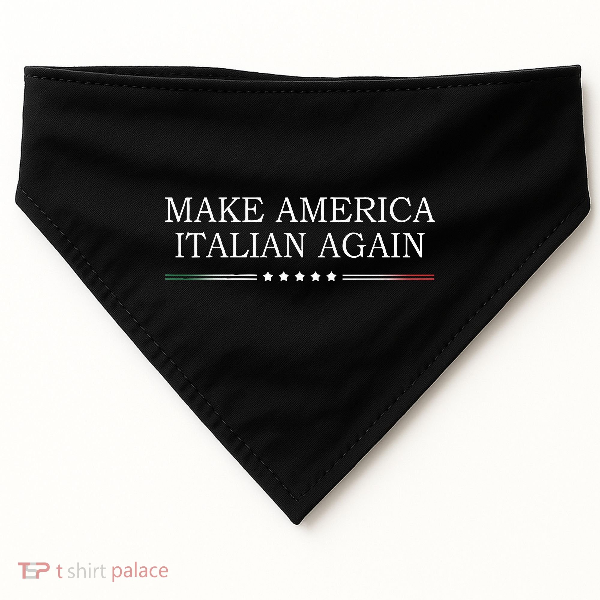 Make America Italian Again USA-Made Doggie Bandana