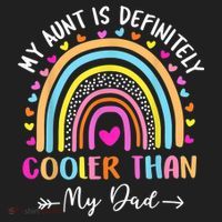 My Aunt Is Definitely Cooler Than My Dad Auntie Niece Nephew Hat thumb 2