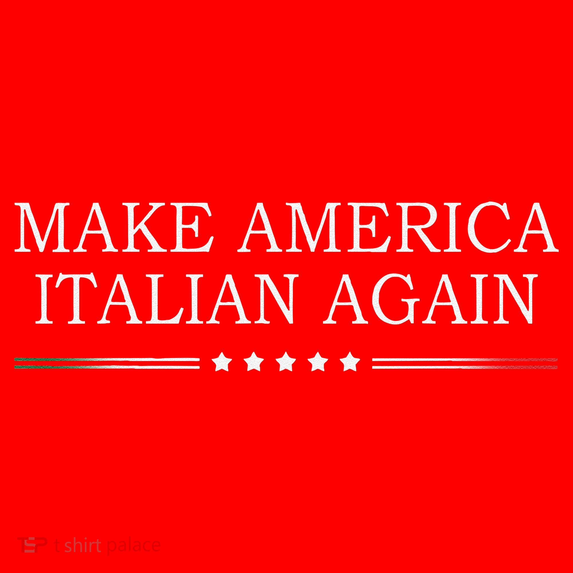 Make America Italian Again Santa Hat