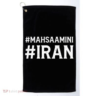 Mahsa Amini Iran Justice Golf Towel