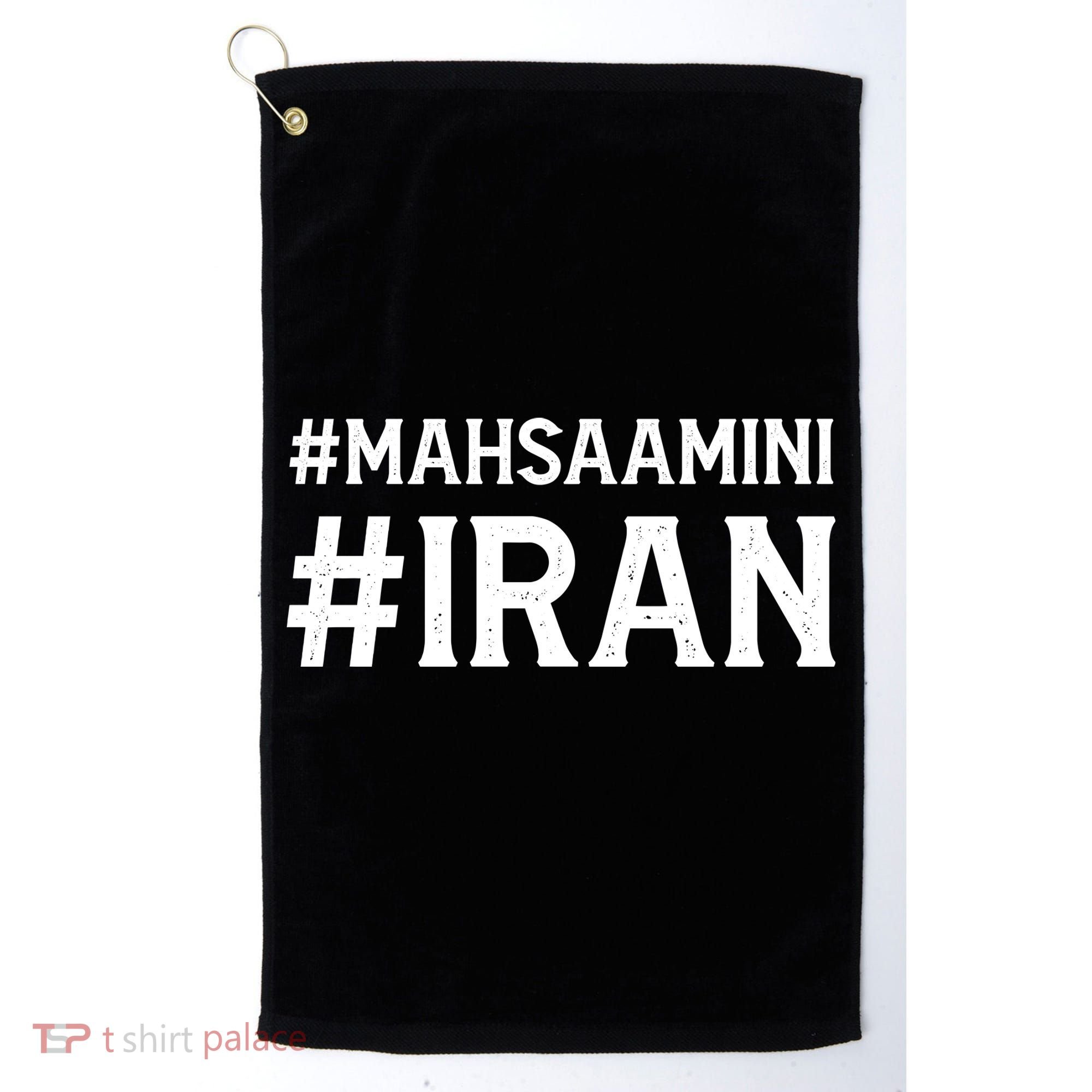 Mahsa Amini Iran Justice Golf Towel