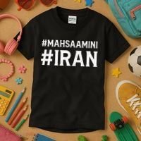 Mahsa Amini Iran Justice Kids T-Shirt thumb 3
