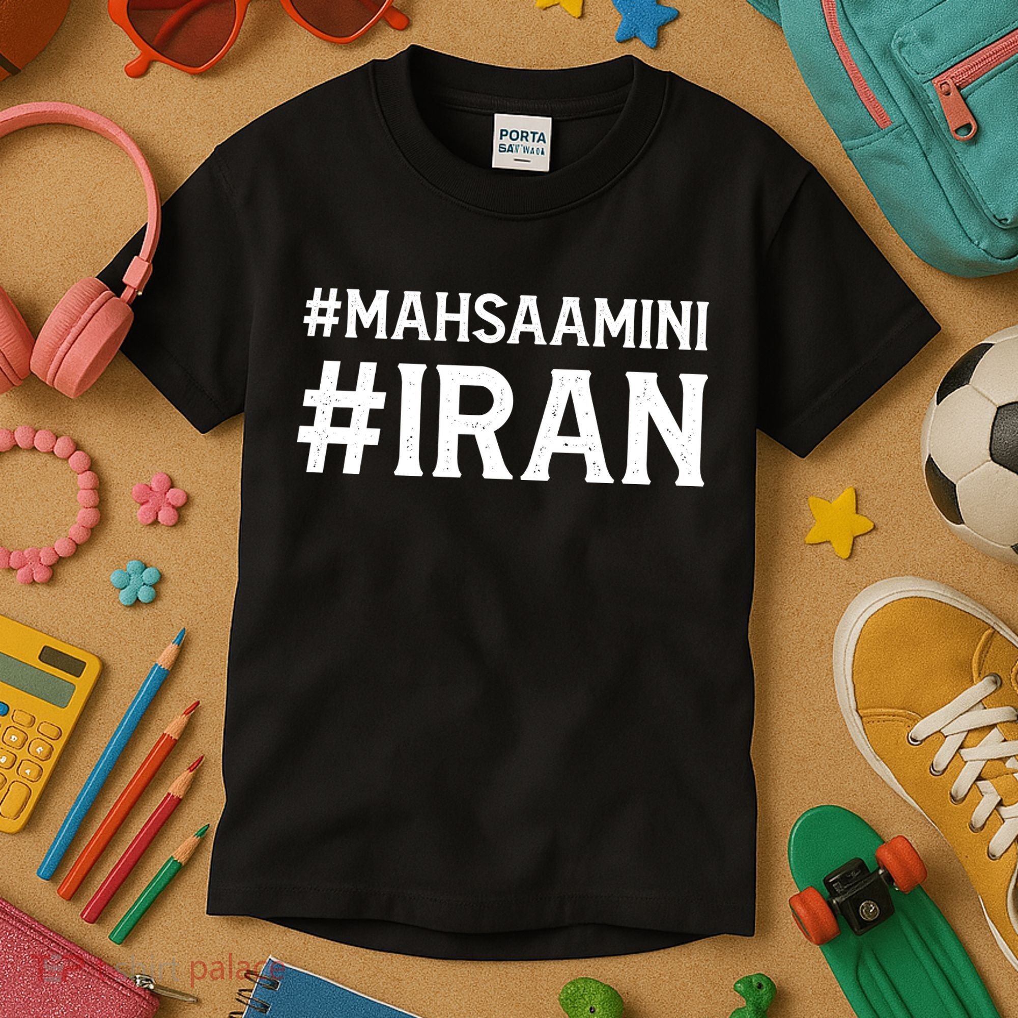 Mahsa Amini Iran Justice Kids T-Shirt