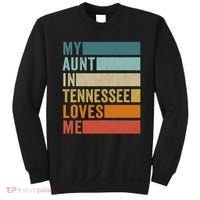 My Aunt In Tennessee Loves Me Niece Nephew Sweatshirt thumb 0