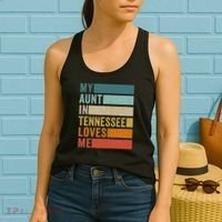 My Aunt In Tennessee Loves Me Niece Nephew Women's Tank Top thumb 2