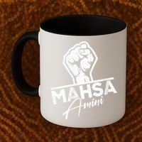 Mahsa Amini Iran MAHSAAMINI Coffee Mug thumb 2