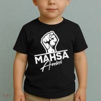 Mahsa Amini Iran MAHSAAMINI Toddler T-Shirt thumb 2