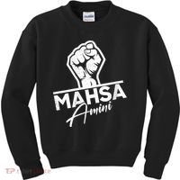 Mahsa Amini Iran MAHSAAMINI Kids Sweatshirt thumb 0