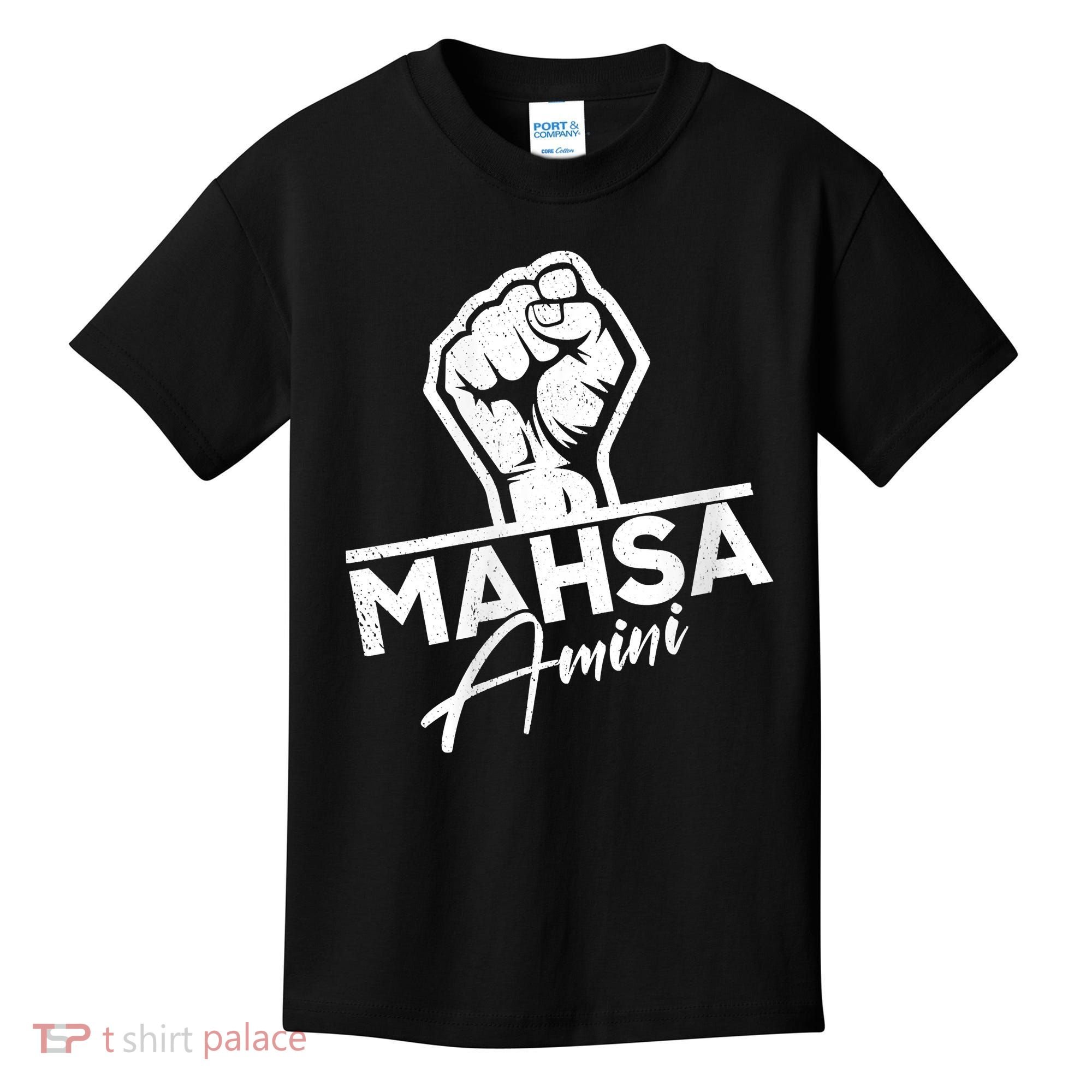 Mahsa Amini Iran MAHSAAMINI Kids T-Shirt