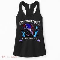 My Arm Is In A Cast Fishing USA Women's Tank Top thumb 0