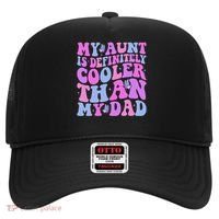 My Aunt Is Definitely Cooler Than My Dad Auntie Niece Nephew Hat thumb 0