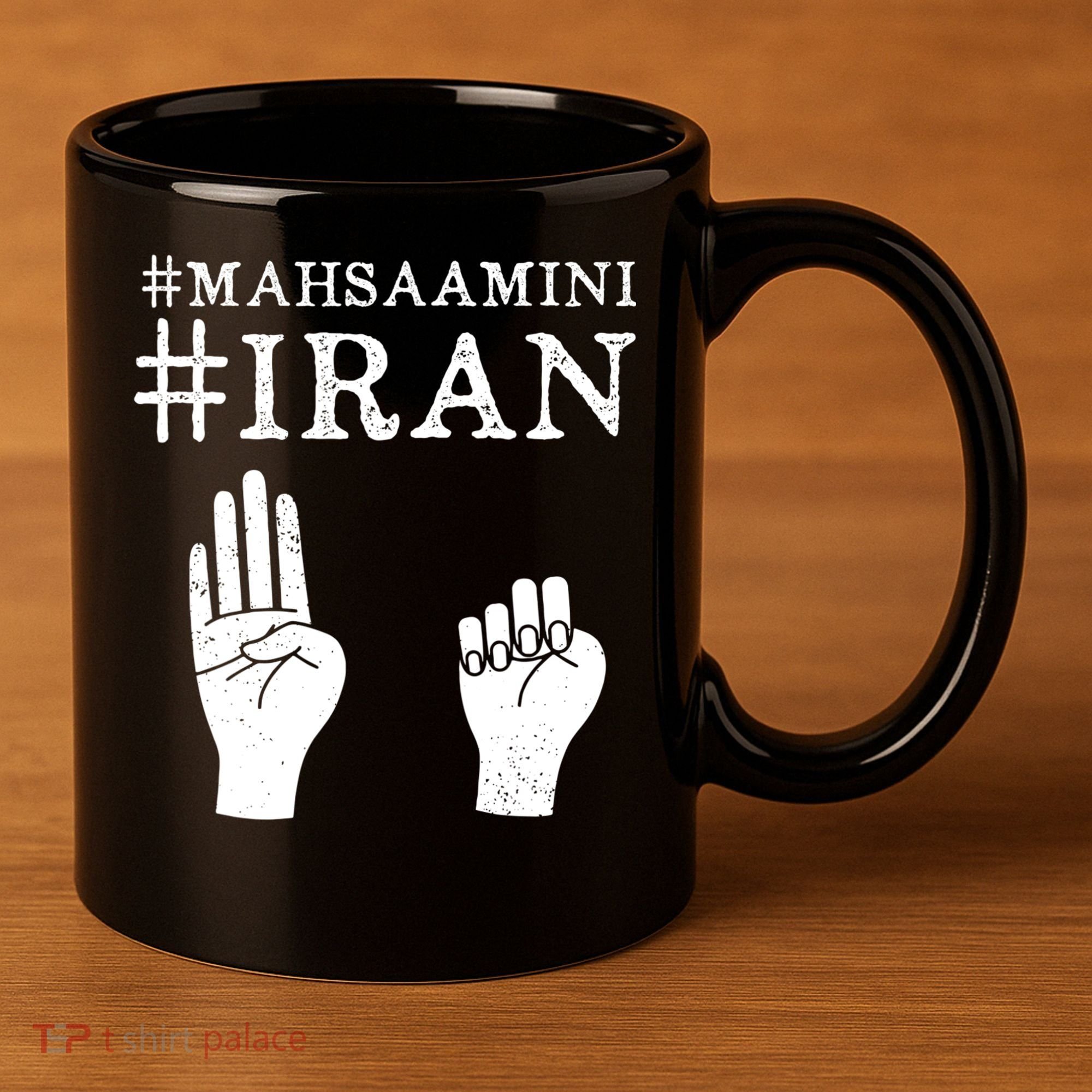 Mahsa Amini Iran #MAHSAAMINI 11oz C Handle Ceramic Mug
