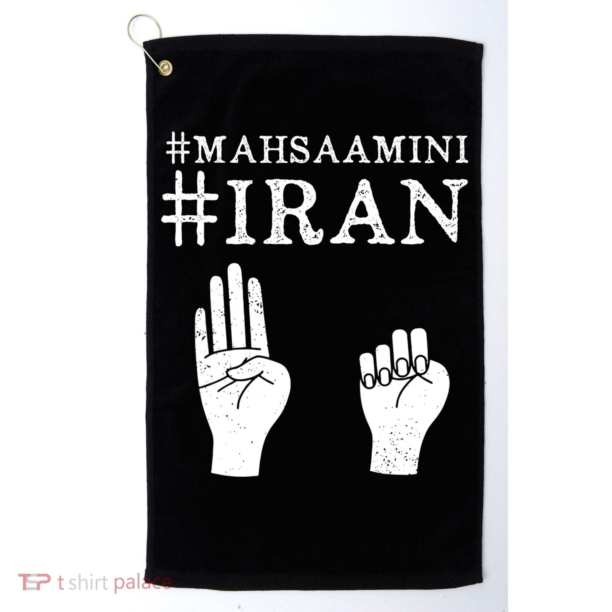 Mahsa Amini Iran #MAHSAAMINI Golf Towel