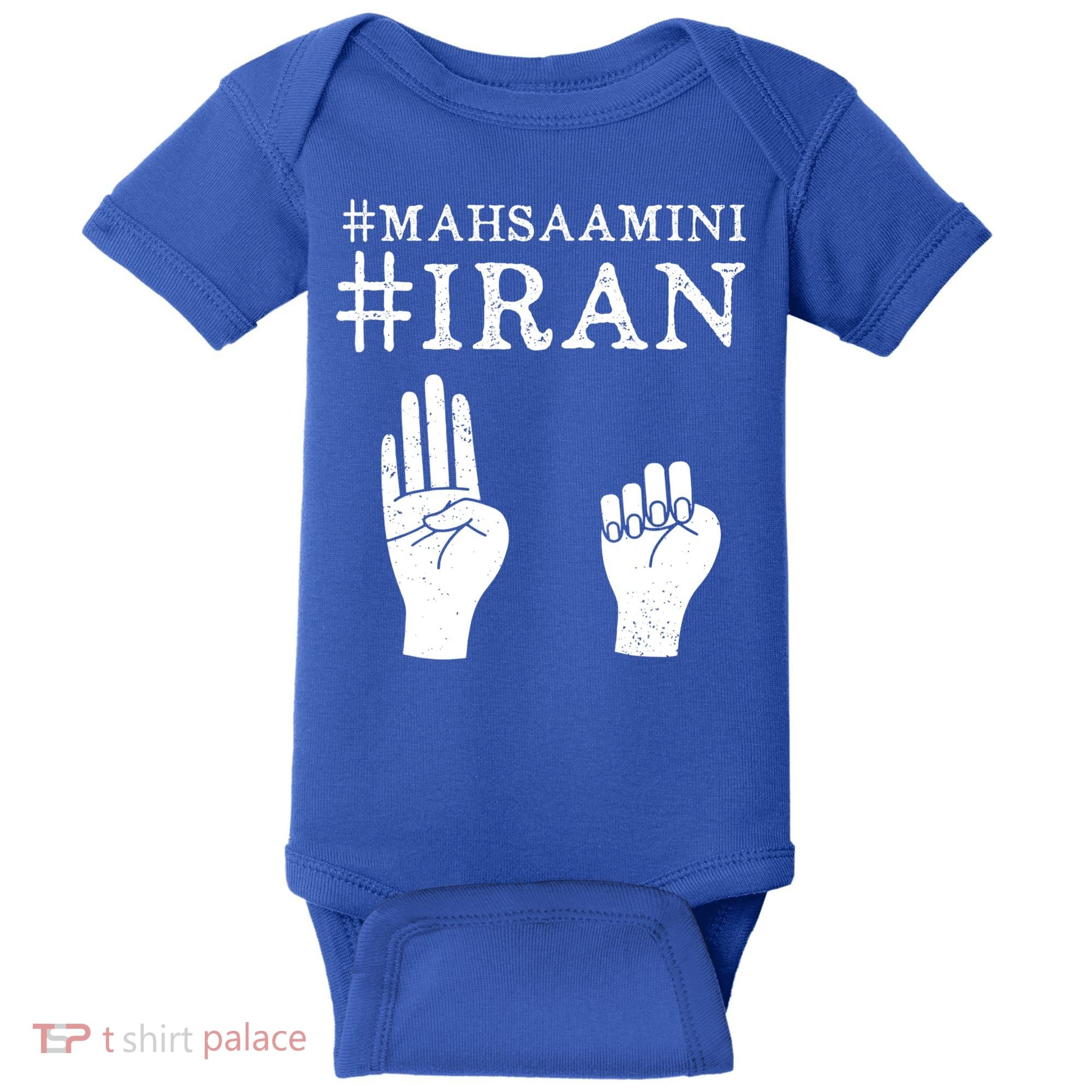 Mahsa Amini Iran #MAHSAAMINI Baby Bodysuit