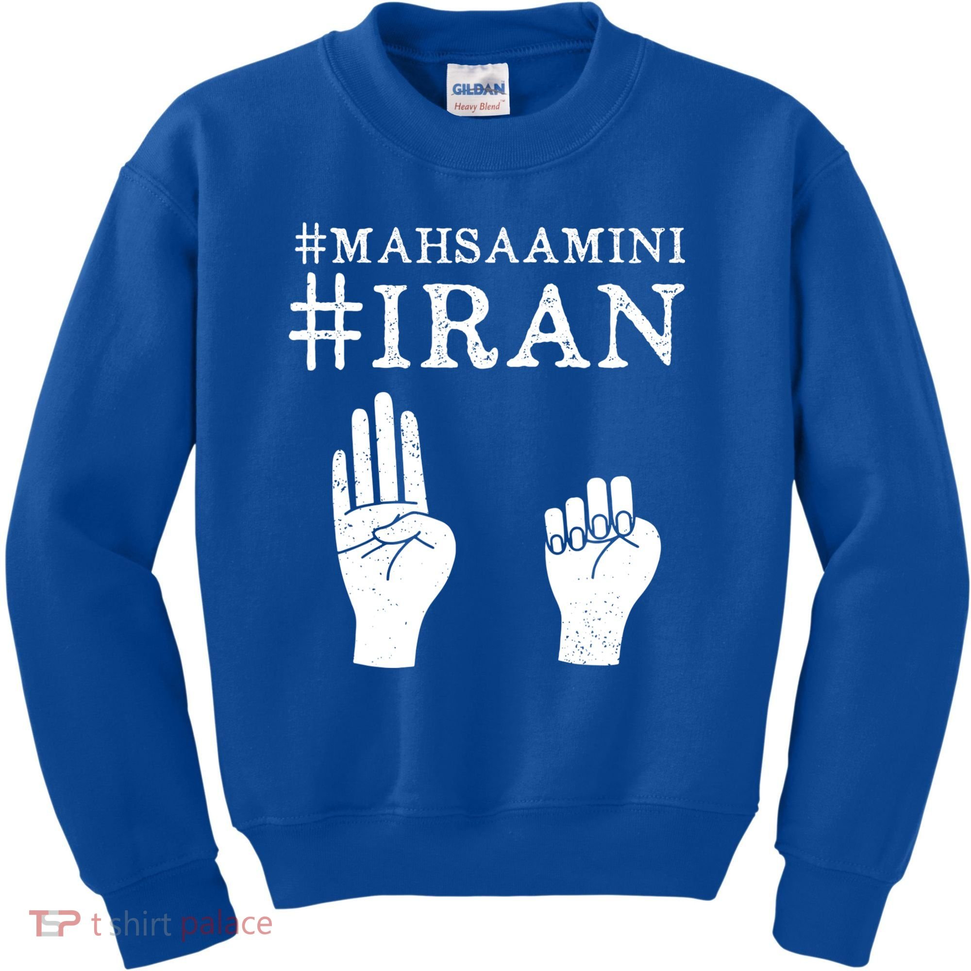 Mahsa Amini Iran #MAHSAAMINI Kids Sweatshirt