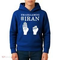 Mahsa Amini Iran #MAHSAAMINI Kids Hoodie thumb 4