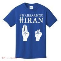Mahsa Amini Iran #MAHSAAMINI Kids T-Shirt thumb 0