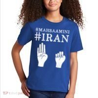 Mahsa Amini Iran #MAHSAAMINI Kids T-Shirt thumb 2