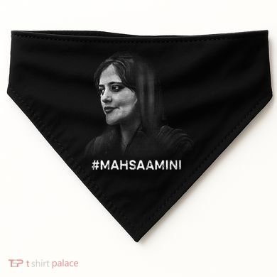 Mahsa Amini Iran #MAHSAAMINI USA-Made Doggie Bandana